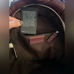 Marc By Marc Jacobs | Bags | Euc Marc By Marc Jacobs Maroon  display picture 3
